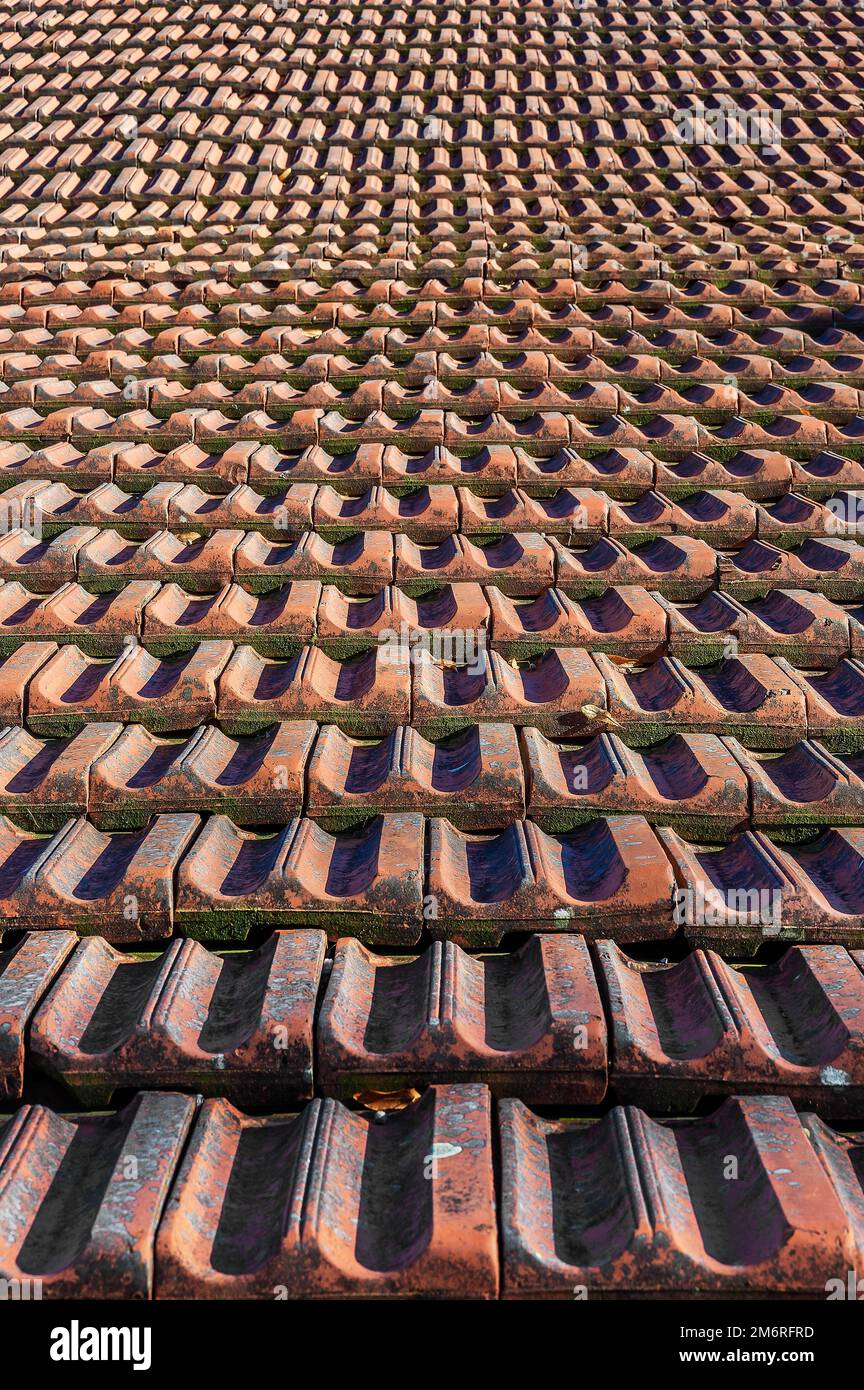 Double interlocking tile hires stock photography and images Alamy