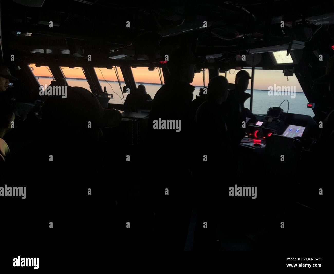 Msp Crew The bridge crew of PCU Minneapolis-Saint Paul transits the Great Lakes ...