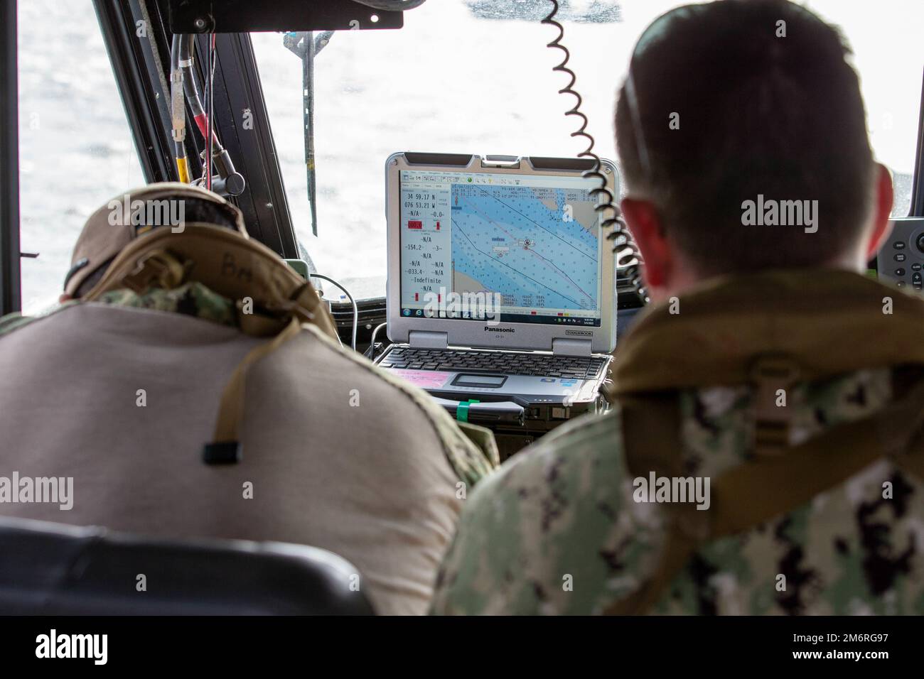 U.S. Navy sailors assigned to Maritime Expeditionary Security Squadron 
