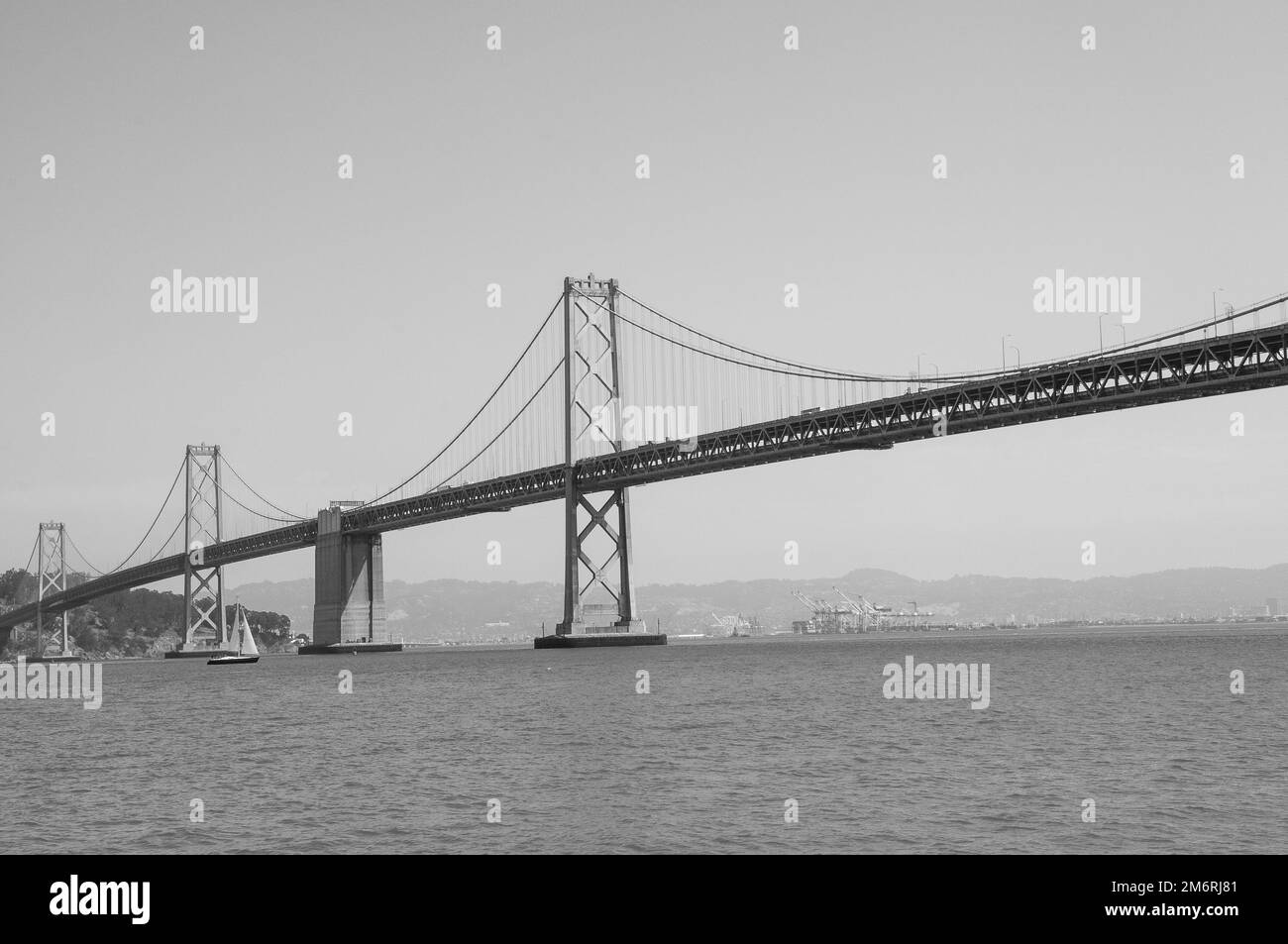 San Francisco Oakland Bay Bridge Stock Photo Alamy