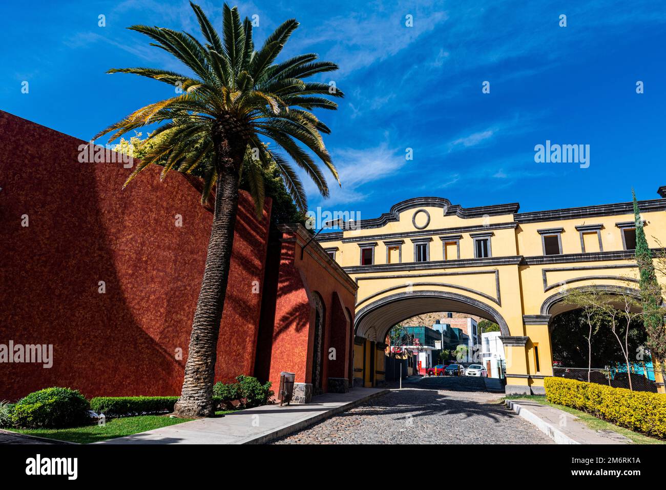 Plaza on January 24, Unesco site Tequila, Jalisco, Mexico Stock Photo Alamy