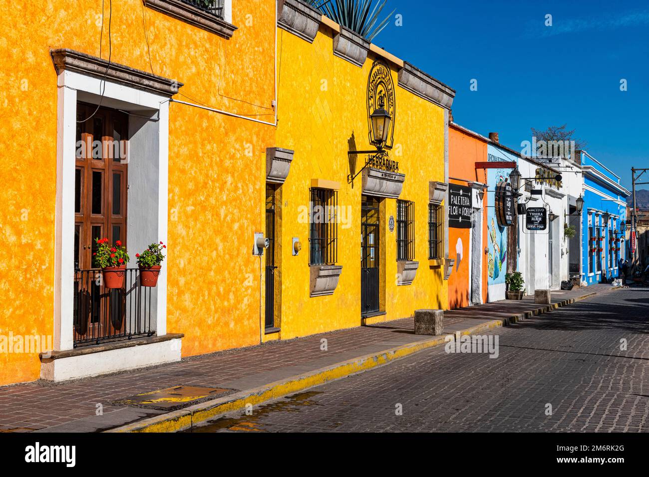 Historic buildings, Unesco site Tequila, Jalisco, Mexico Stock Photo Alamy