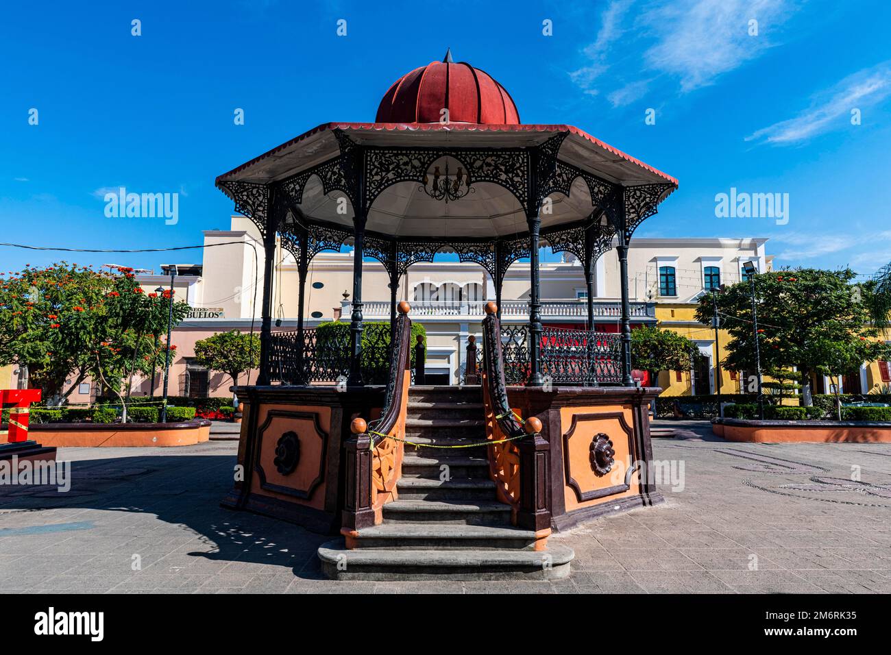 Pavillion, Plaza Principal Tequila, Unesco site Tequila, Jalisco