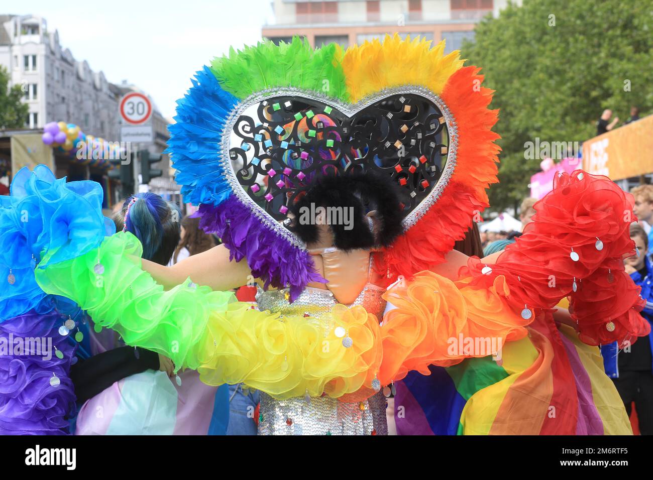 Christopher Street day, Berlin Pride, Berlin, Germany Stock Photo