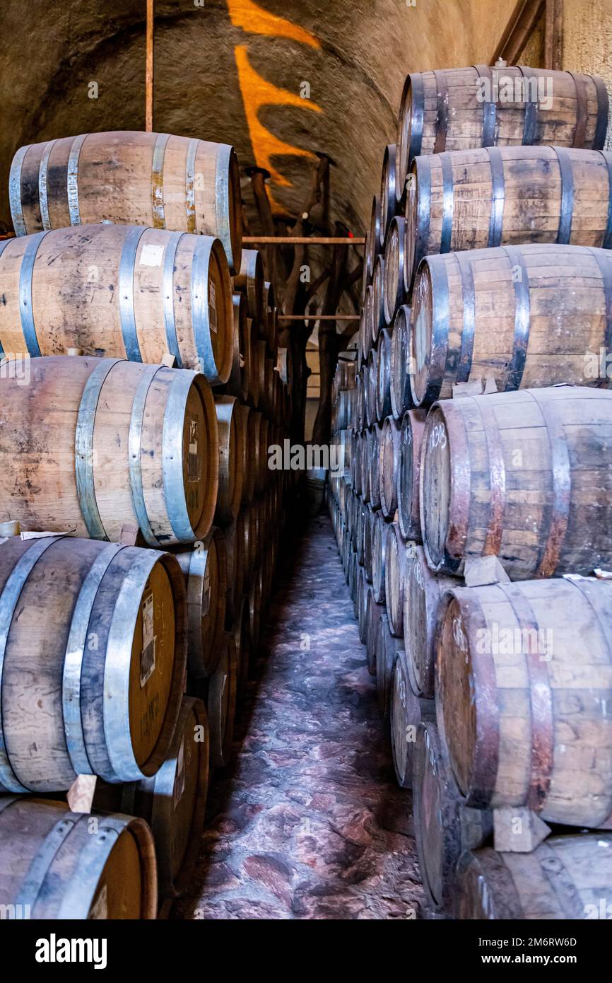 Old storage facility for Tequila barrels, Tequila Factory La Cofradia