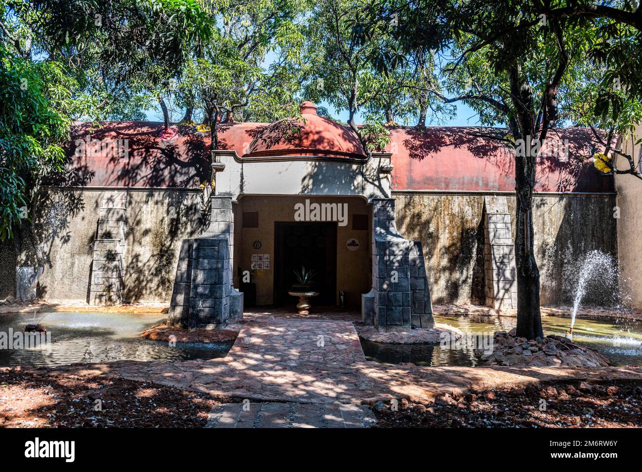 Old storage facility for Tequila barrels, Tequila Factory La Cofradia