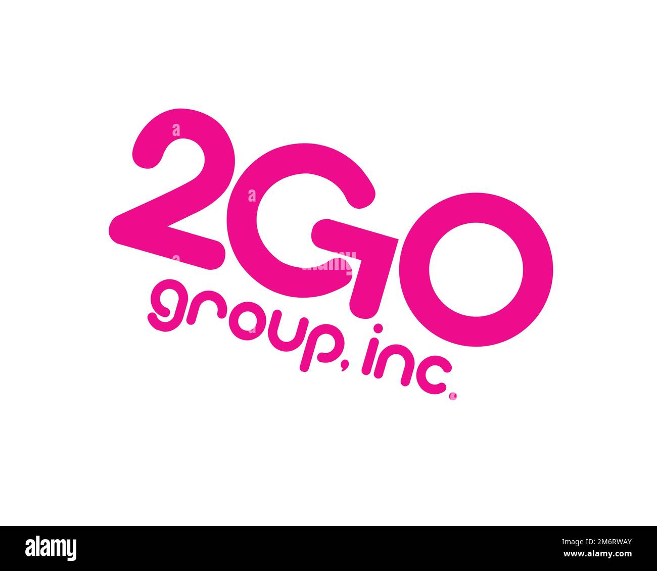 2GO cargo airline, rotated logo, white background B Stock Photo Alamy