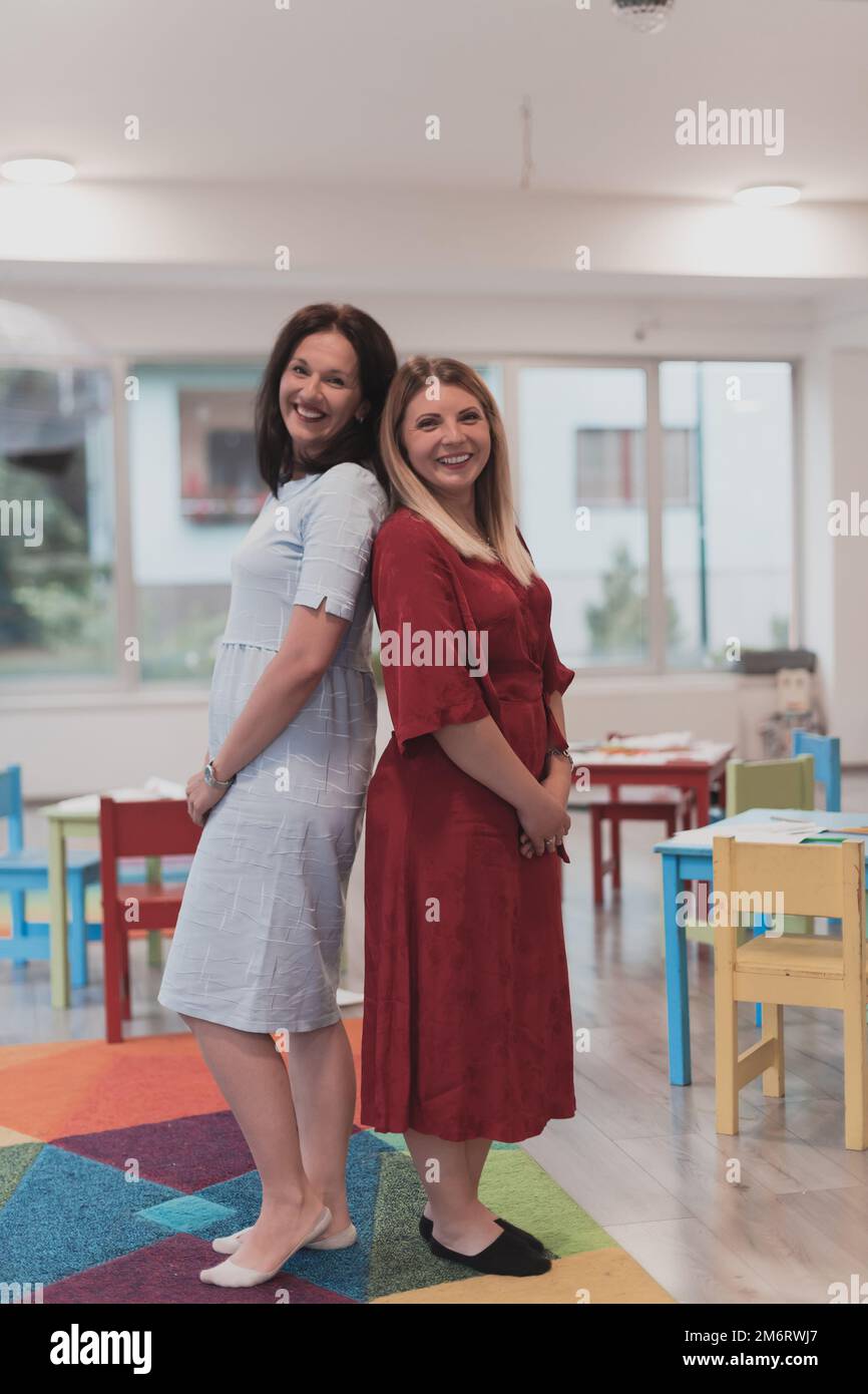 Female high school teachers hi-res stock photography and images - Alamy