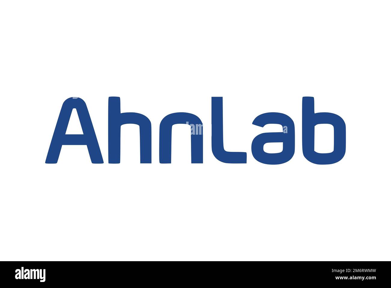 AhnLab Inc. logo, white background Stock Photo Alamy