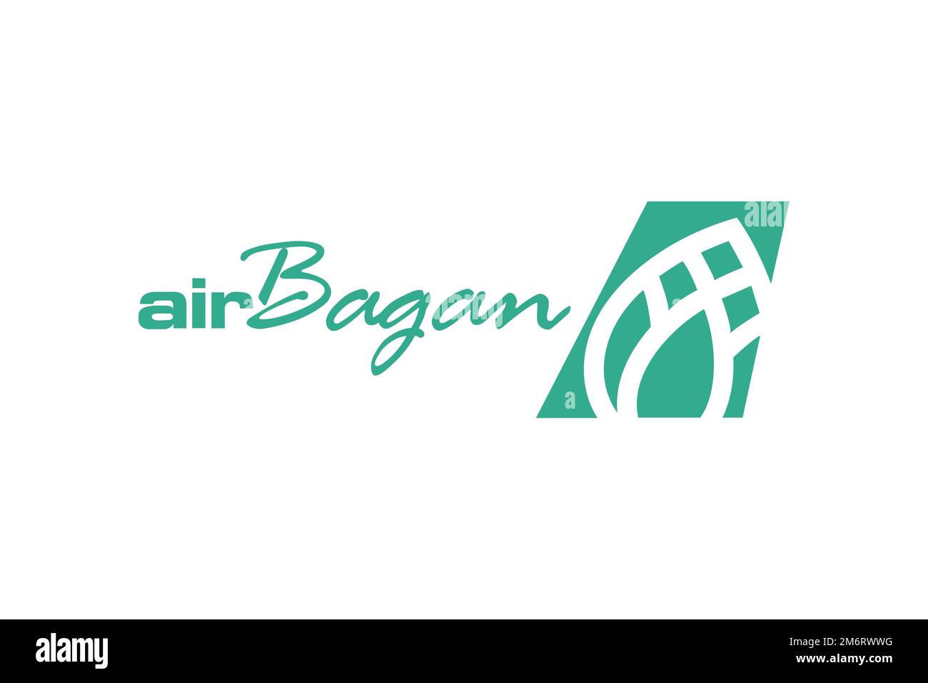 Air Bagan, Logo, White background Stock Photo