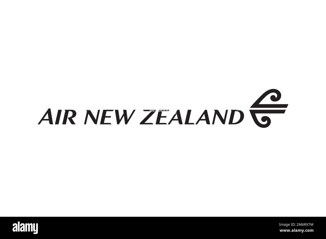 Air New Zealand, Logo, White background Stock Photo Alamy