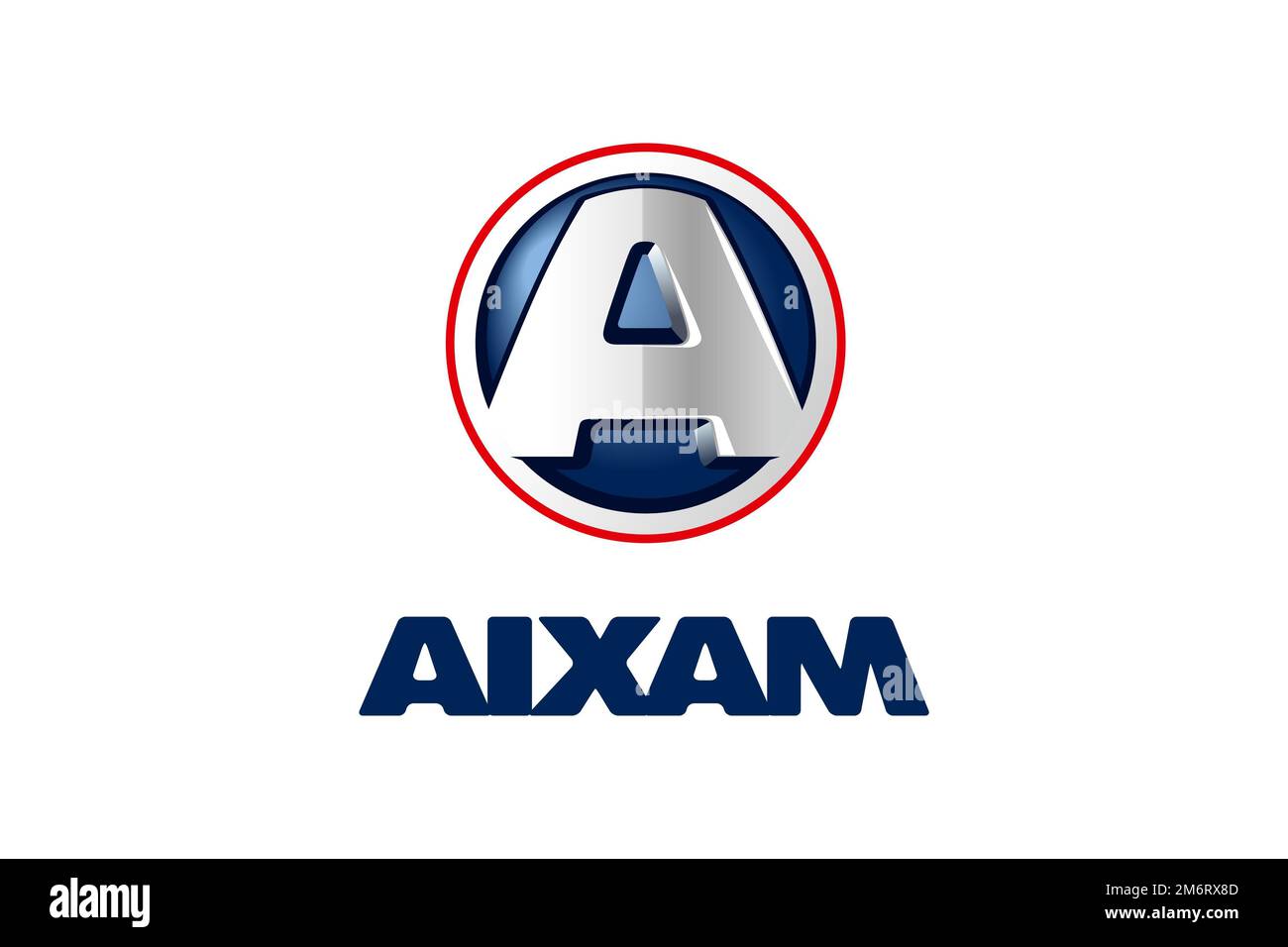 Aixam, Logo, White background Stock Photo Alamy