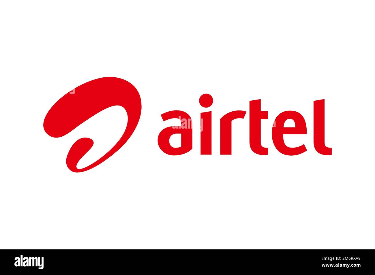 Airtel Networks Limited, Logo, White Background Stock Photo
