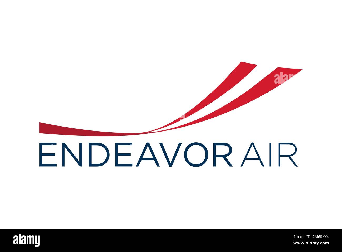 Endeavor Air, Logo, White Background Stock Photo Alamy