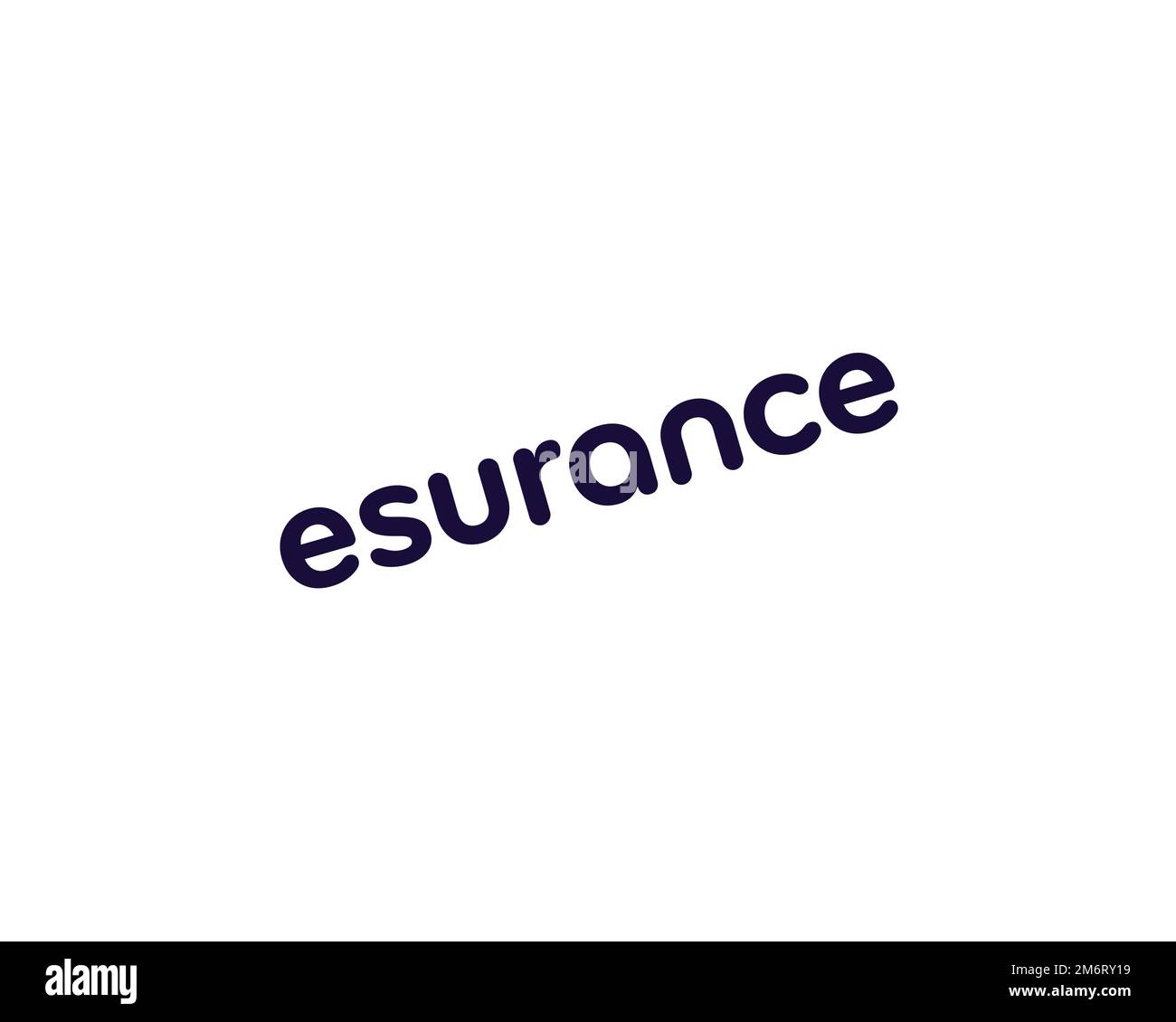 Esurance, Rotated Logo, White Background Stock Photo Alamy