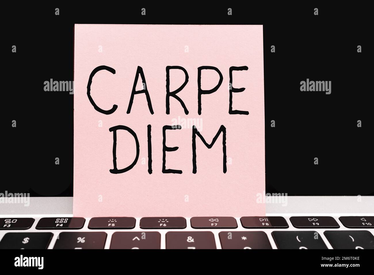 Text showing inspiration Carpe Diem. Concept meaning public