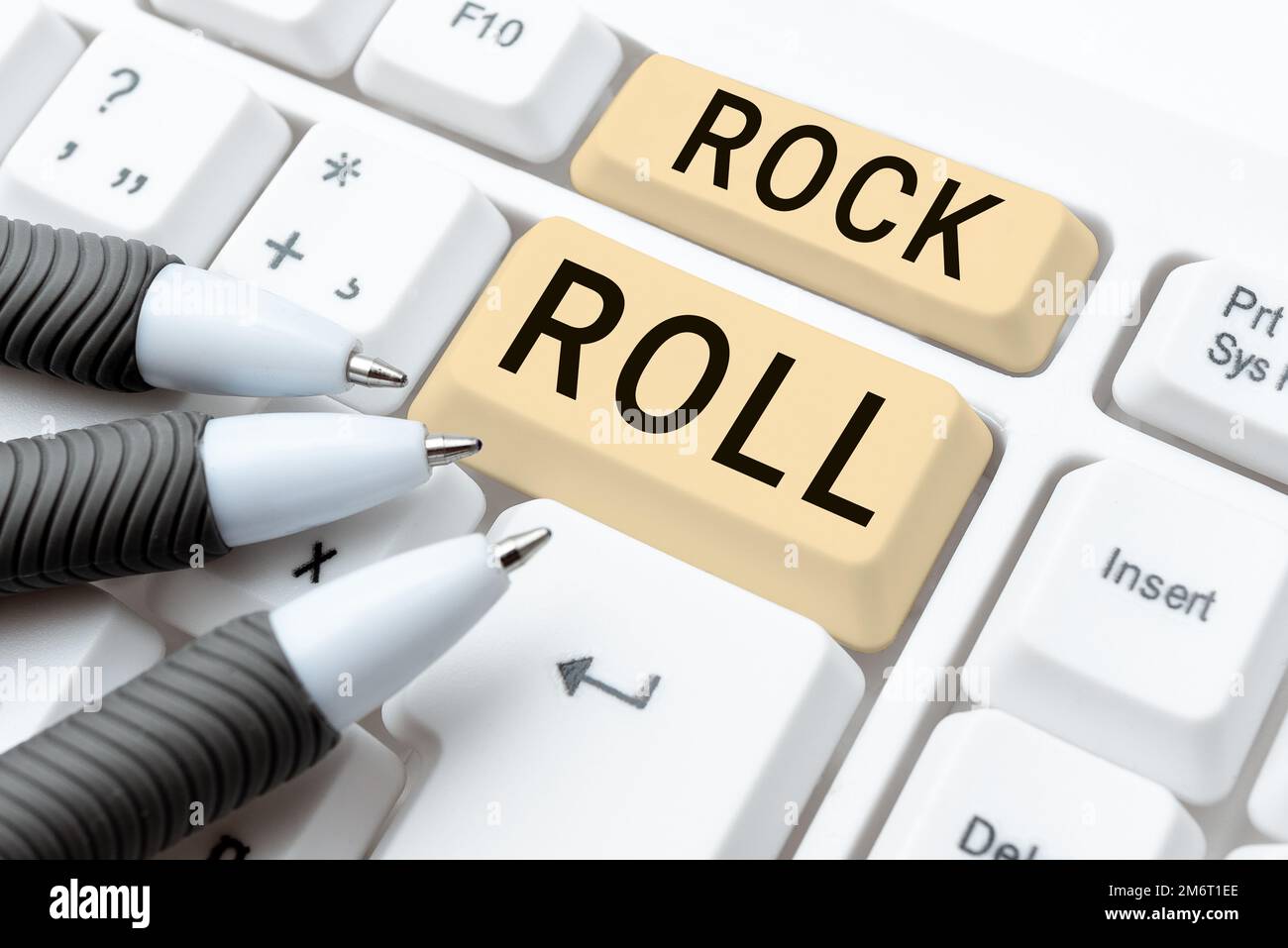 Handwriting Text Rock Roll Word For Musical Genre Type Of Popular handwriting-text-rock-roll-word-for-musical-genre-type-of-popular
