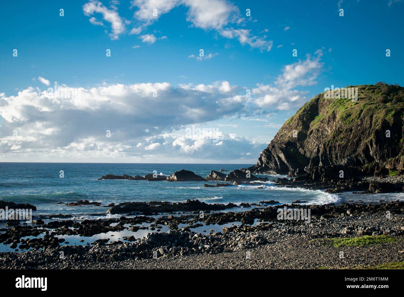 View on the pacific ocean, Australia Stock Photo