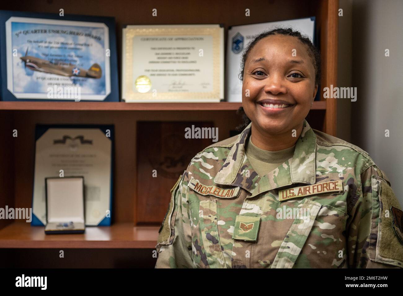 U.S. Air Force Staff Sgt. Jasmine McClellan, 23rd Operational Medical
