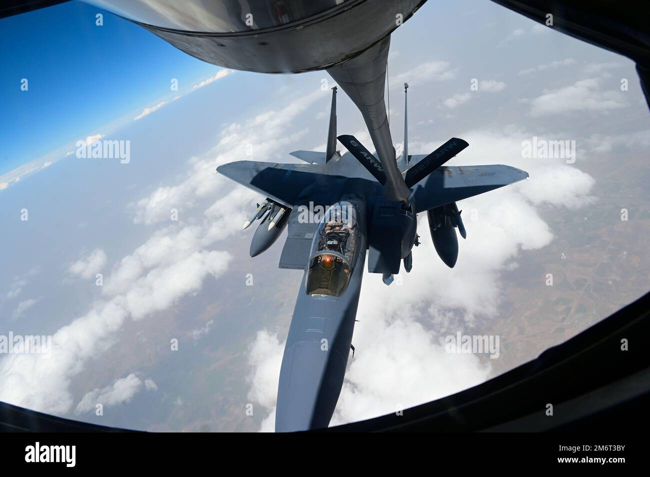 U.S. Air Force F-15E Strike Eagles assigned to the 335th Fighter ...