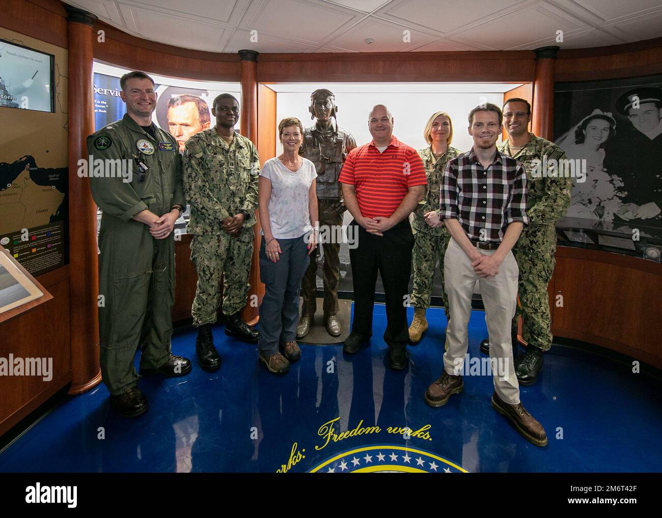 Instructors from Naval Safety and Environmental Training Center (NSETC