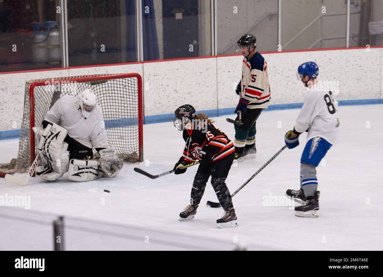 From left to right, Alex Piratsky, Staci Chamberlain, Craig Ambrose