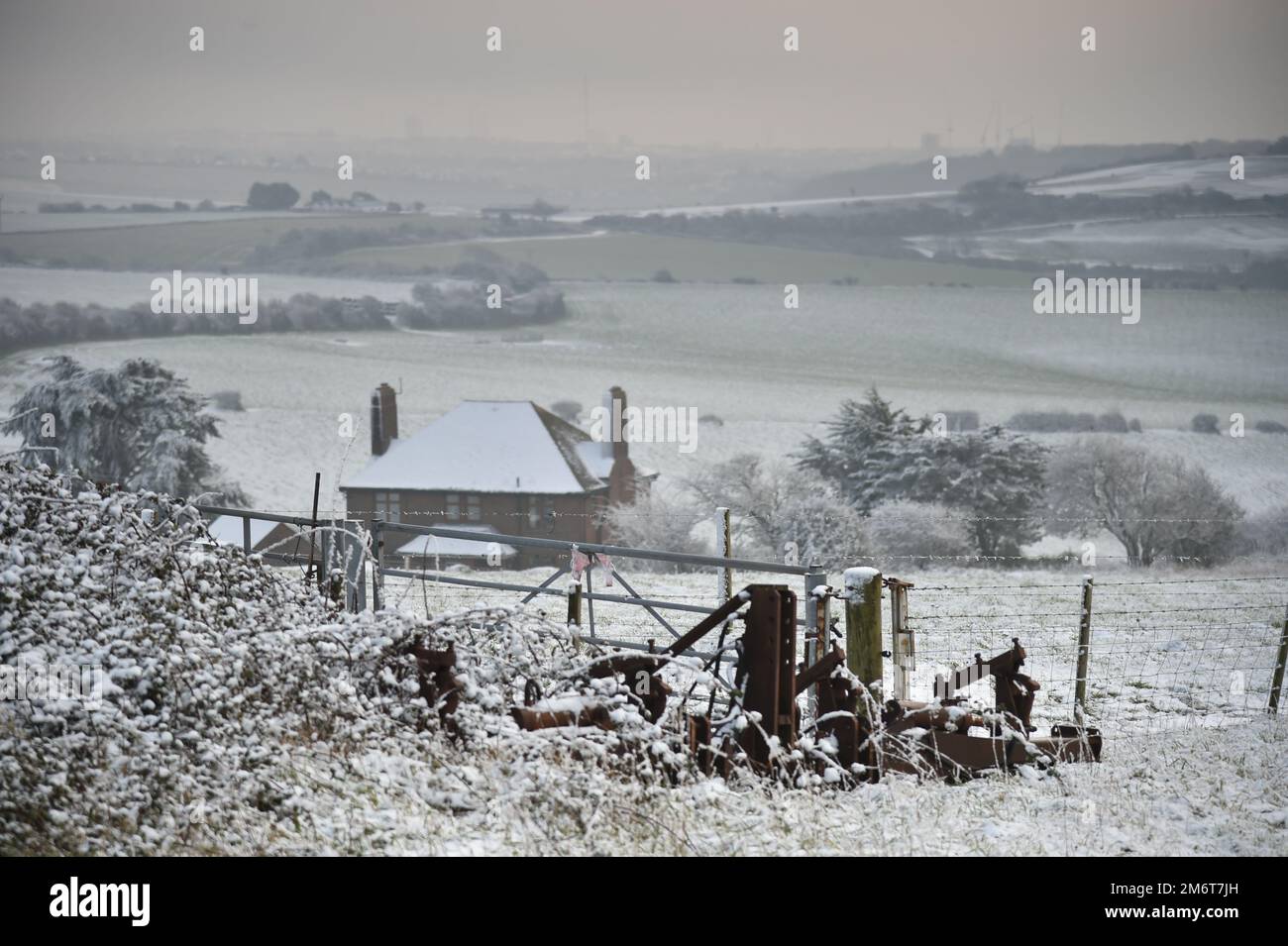 Snow scenes sussex hi-res stock photography and images - Alamy