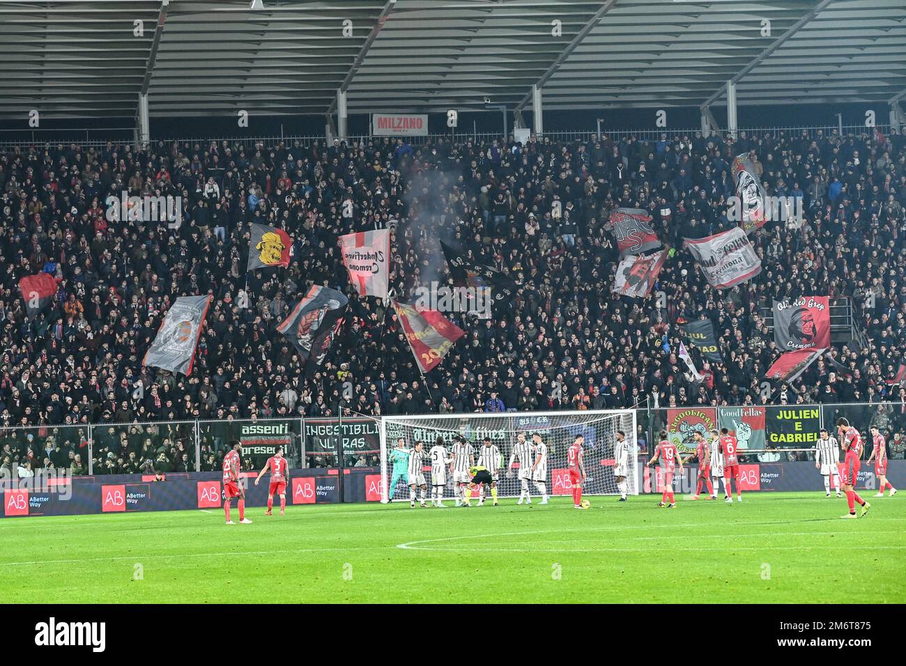 Fanion US Cremonese – Italie – Wimpel Calcio – Football Italien
