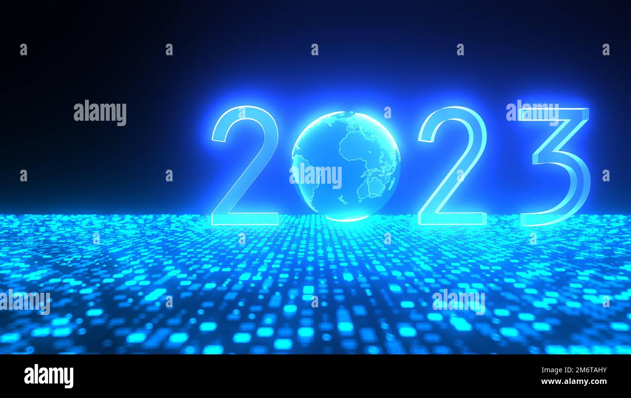 Digital World 2023 Stock Photo Alamy