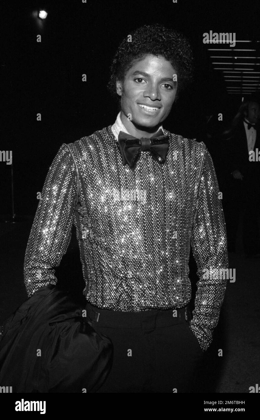 Michael Jackson at the 1980 American Music Awards on January 15, 1980