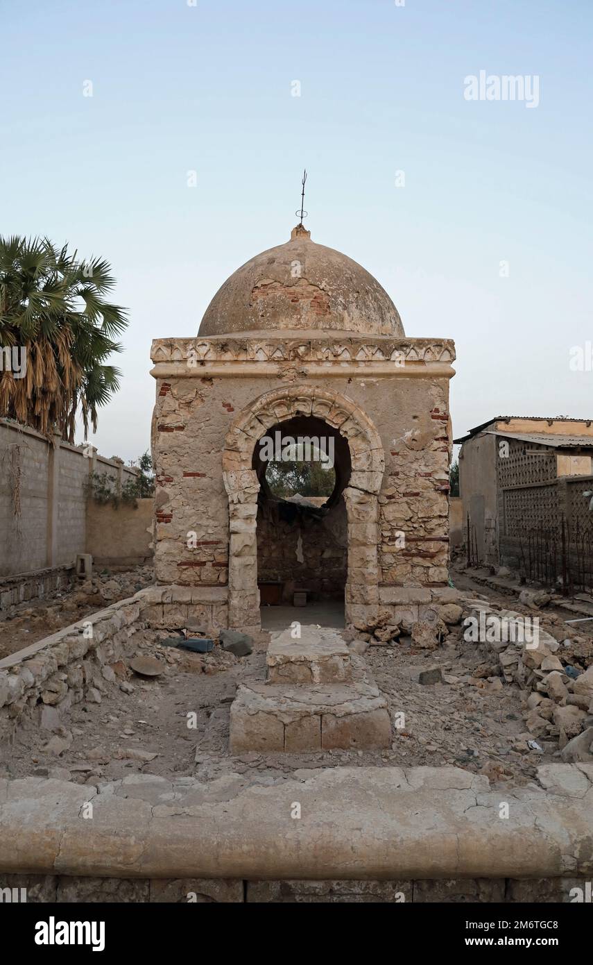 16th century Tomb of Sheikh Durbush in Massawa Stock Photo