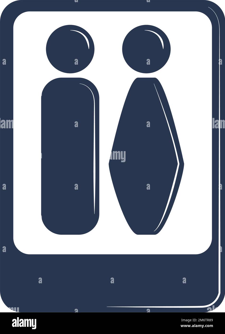 male female figures wc Stock Vector Image & Art - Alamy