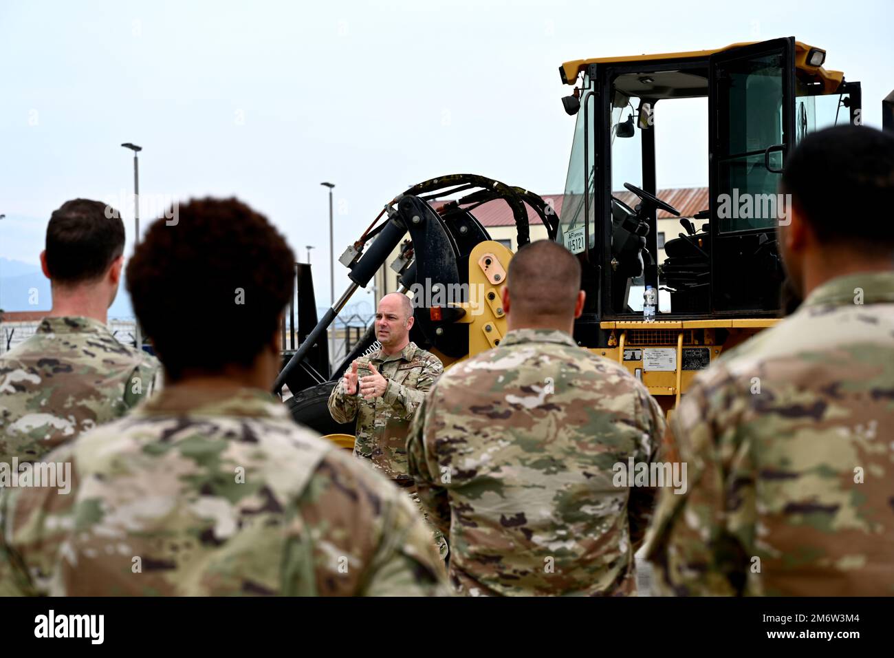 Us Air Force Chief Master Sgt Jeremiah Grisham 521st Air Mobility Operations Wing Command 