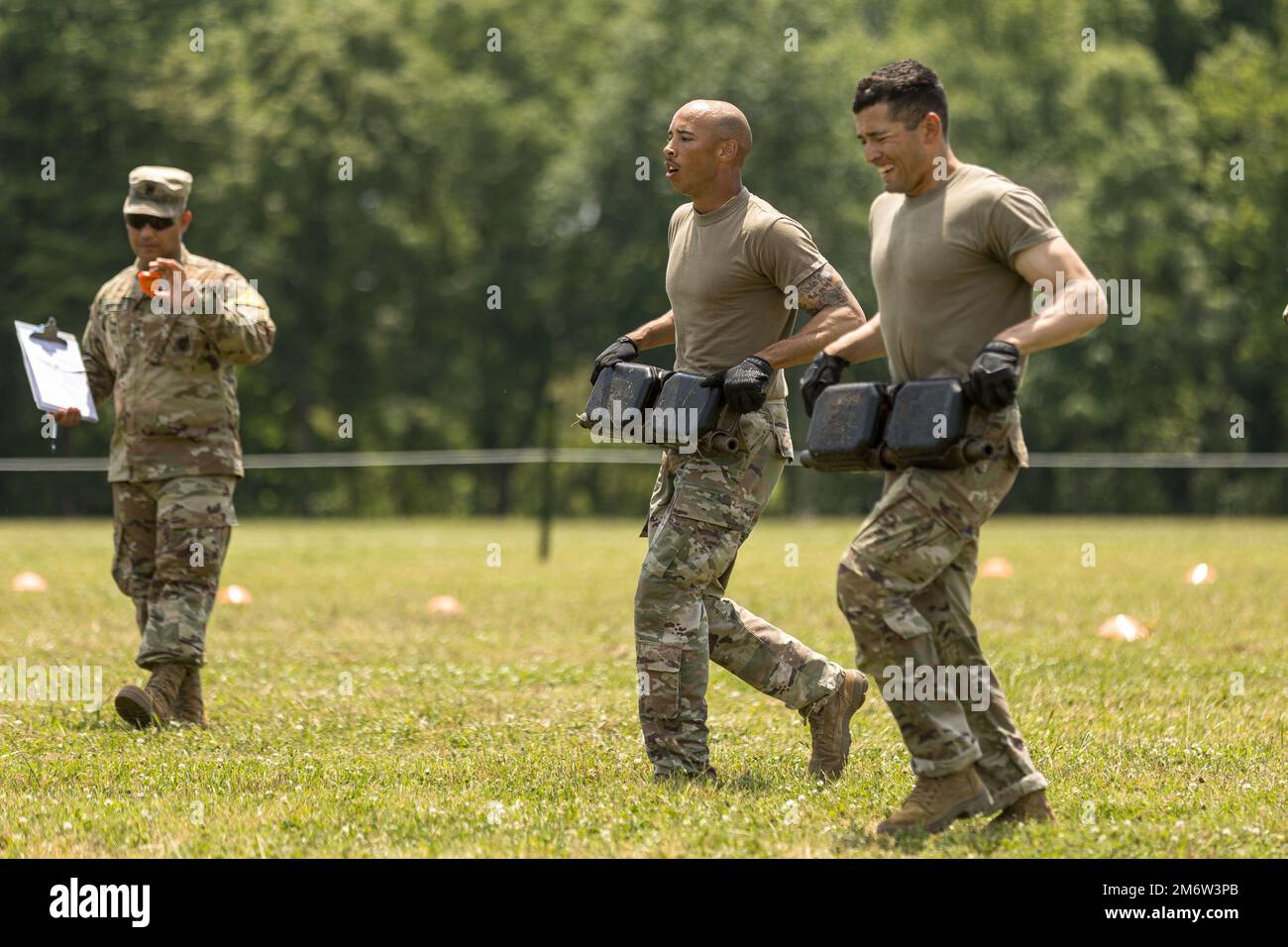 Staff Sgt. Alex Jobe, tank commander, and Sgt. Fernando Medina, gunner