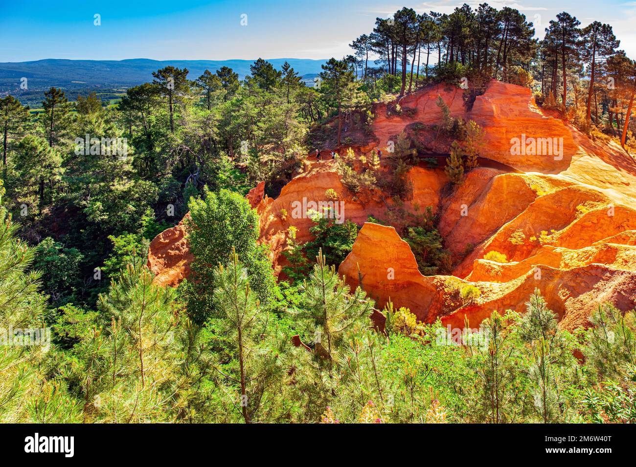 Ochote Rocks Red rocks walkway hi-res stock photography and images - Alamy