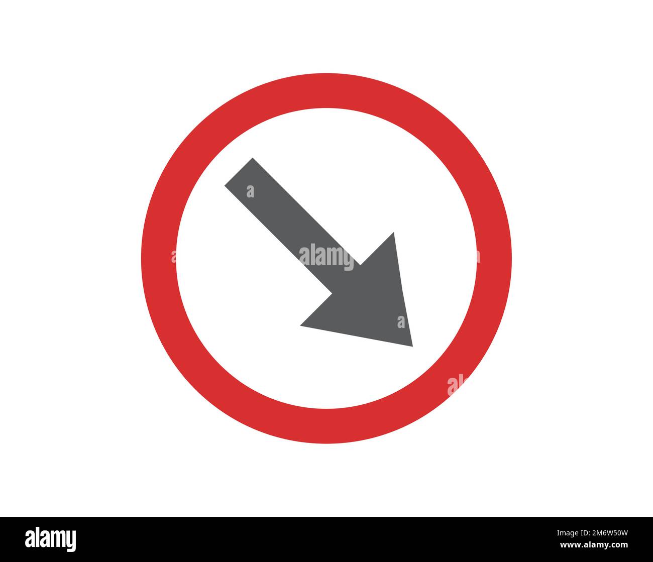 Pass on right symbol. Traffic signs vectors. Stock Vector