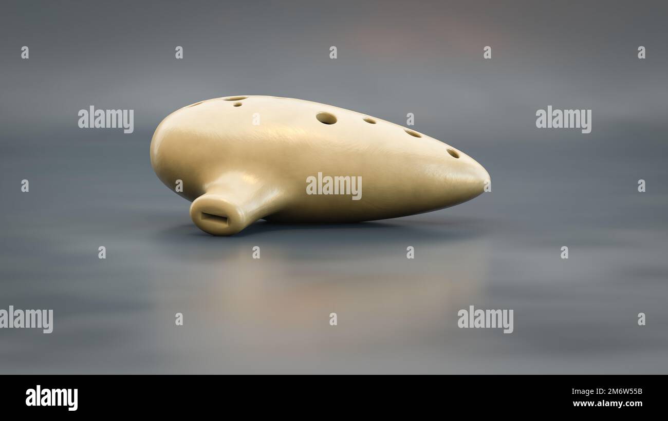 Ocarina music instrument Stock Photo - Alamy