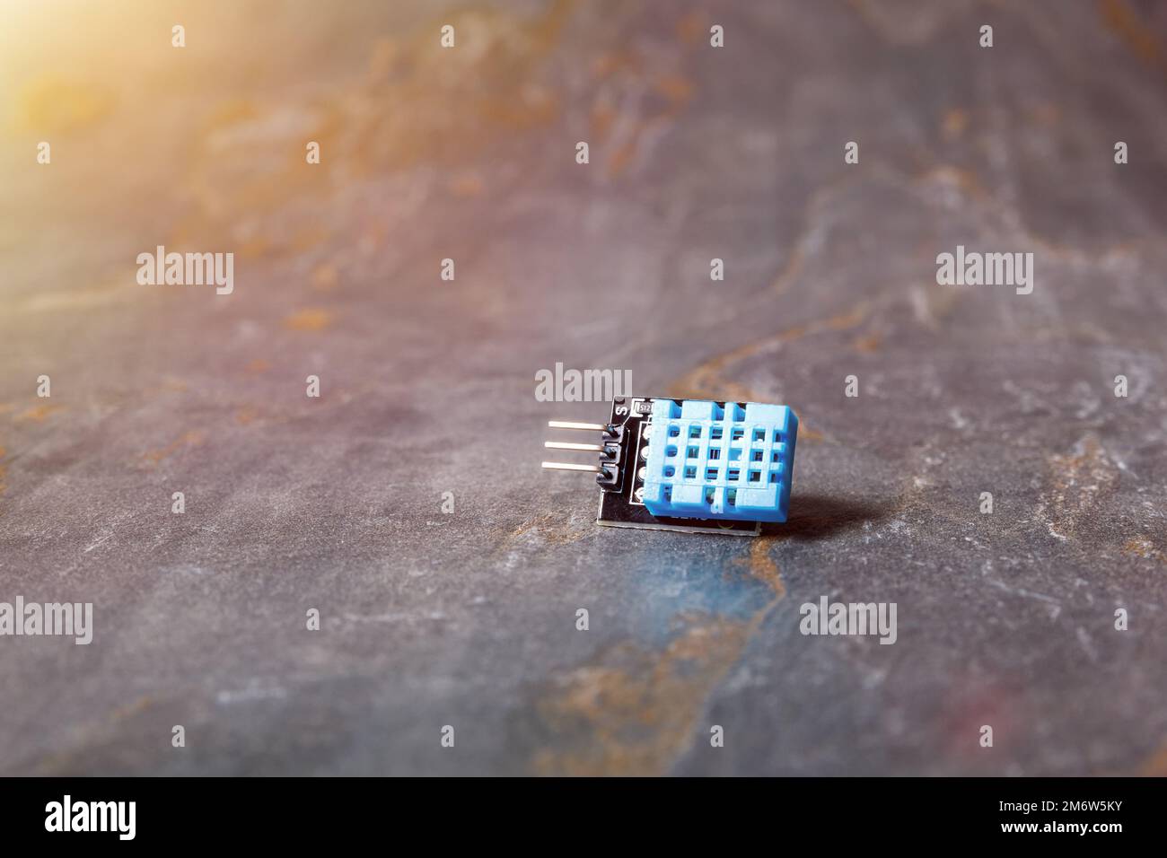 Temperature and humidity module for education stem Stock Photo
