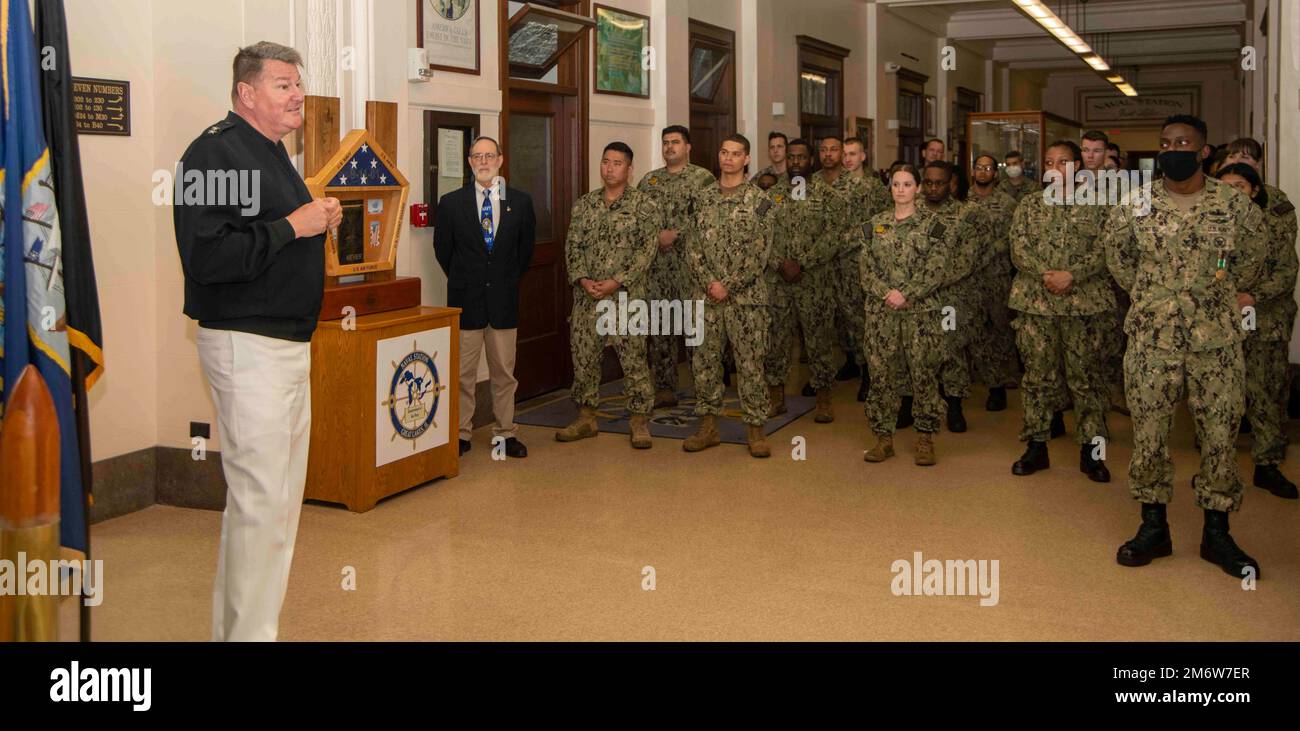 GREAT LAKES, Il. (May 6, 2022) Rear Adm. Charles "Chip" Rock, Commander