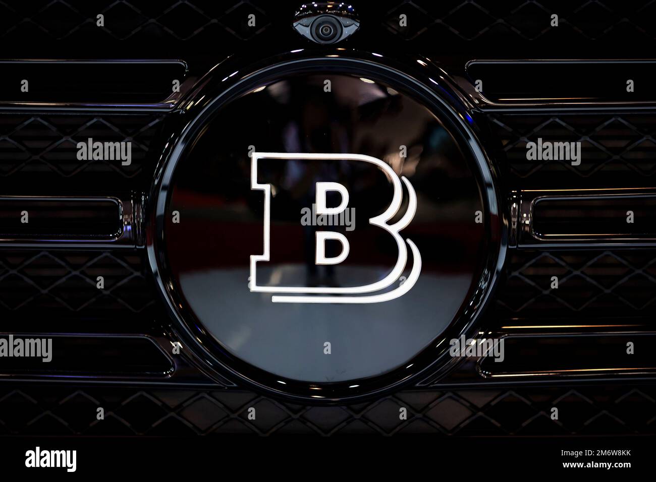 Brabus car badge hi-res stock photography and images - Alamy