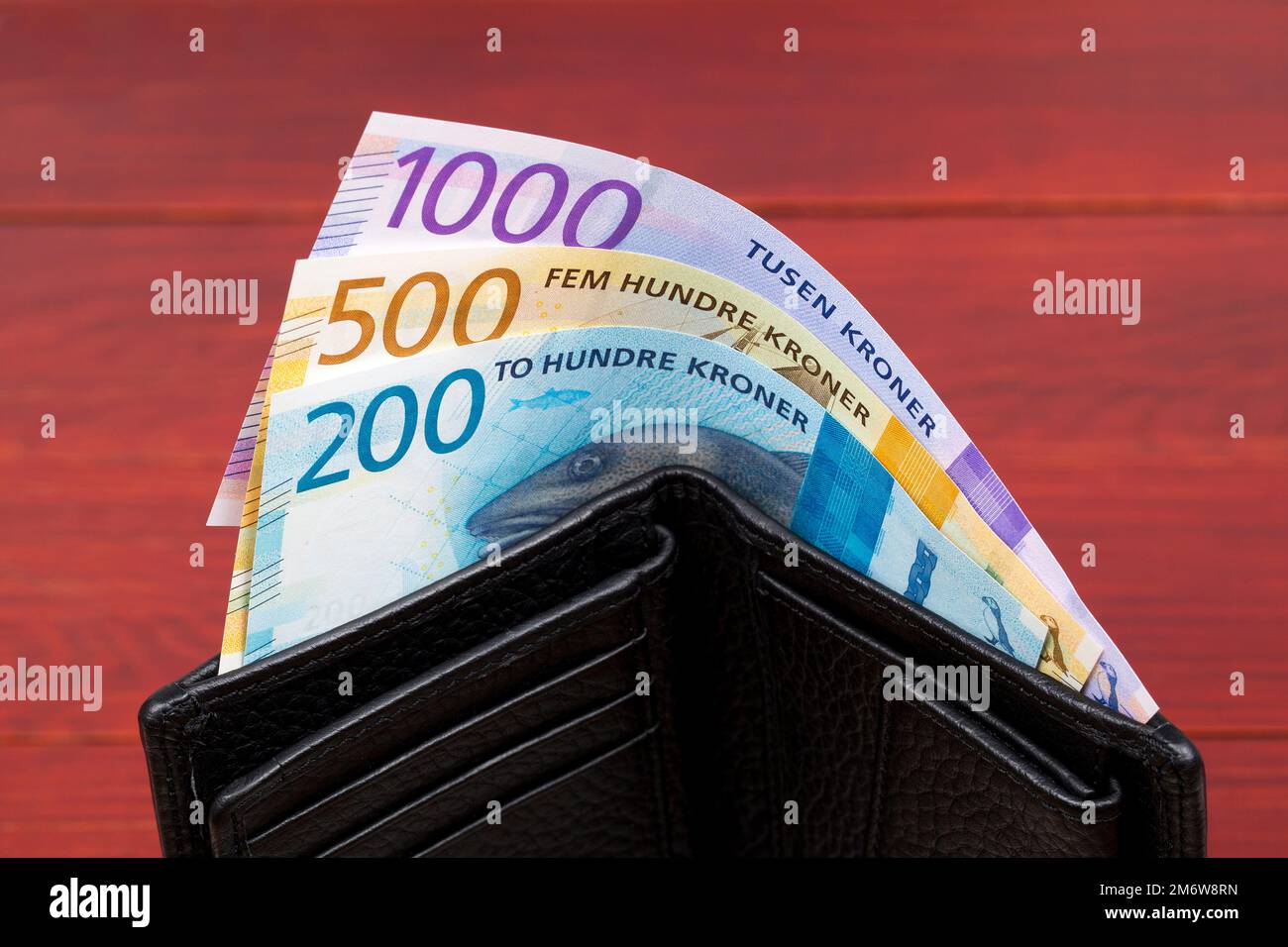 Norwegian Krone In The Black Wallet Stock Photo Alamy free-icon-norway-krone-currency-symbol