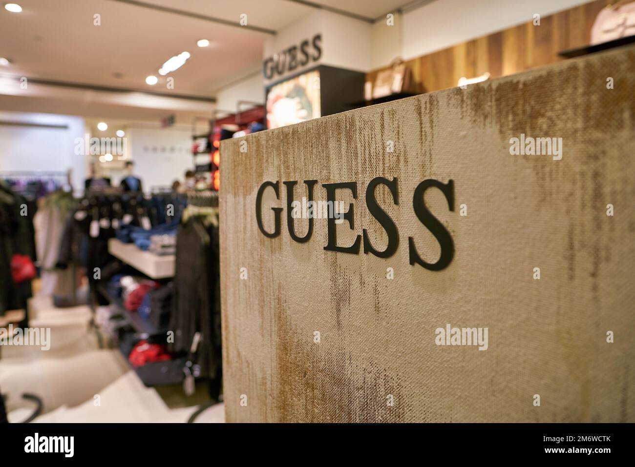 Guess store outlet hi-res stock photography and images - Page 2 - Alamy