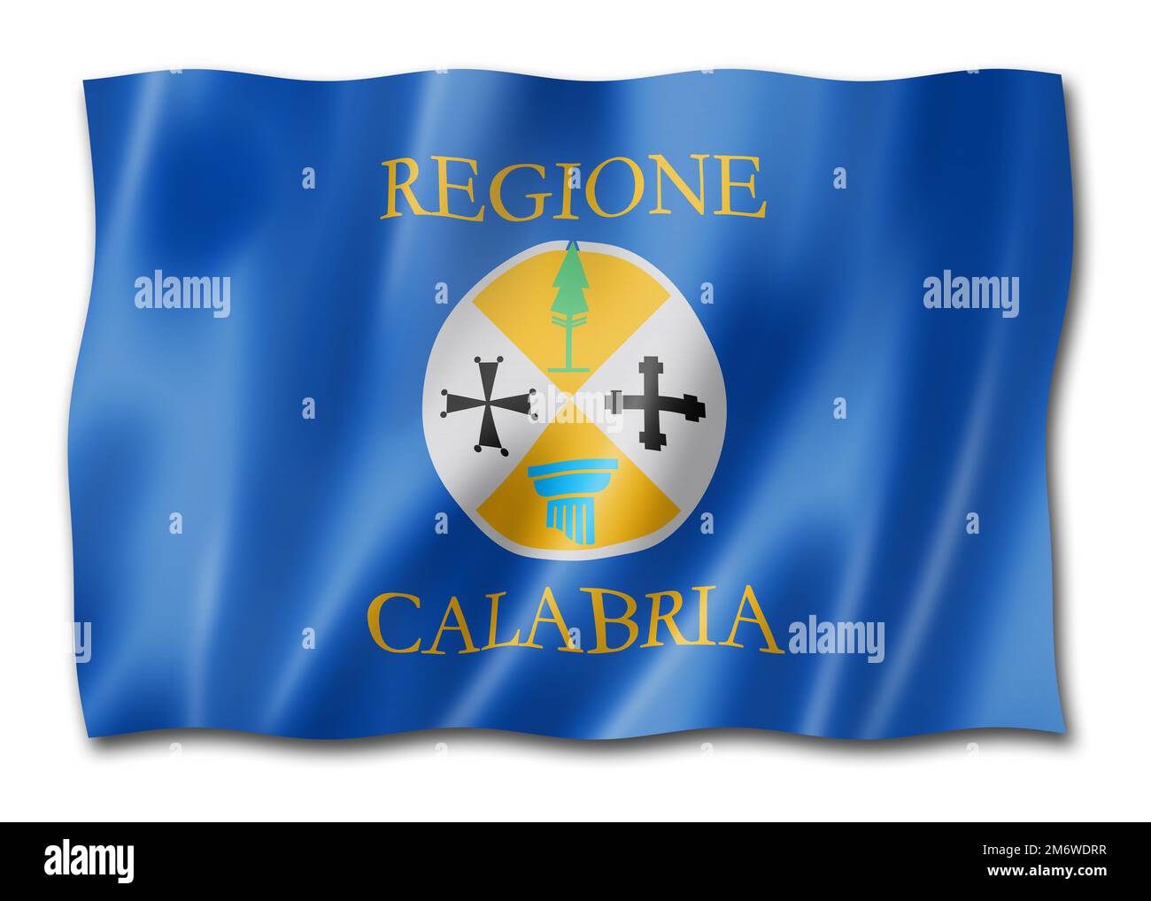 Calabria flag italy hires stock photography and images Alamy