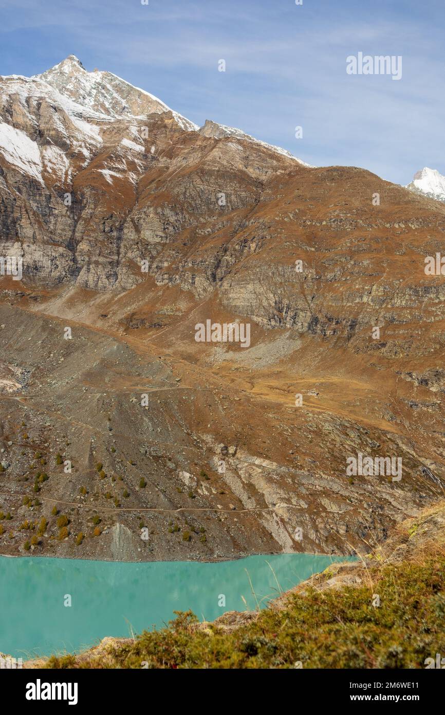 Autumn in the swiss alps Stock Photo - Alamy