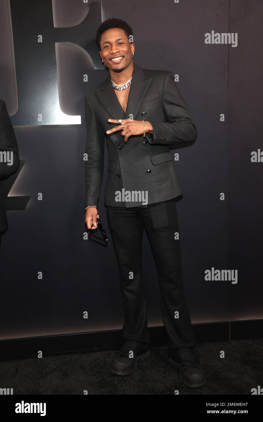 Hollywood, Ca. 5th Jan, 2023. Da'Vinchi at the season 2 premiere of BMF ...