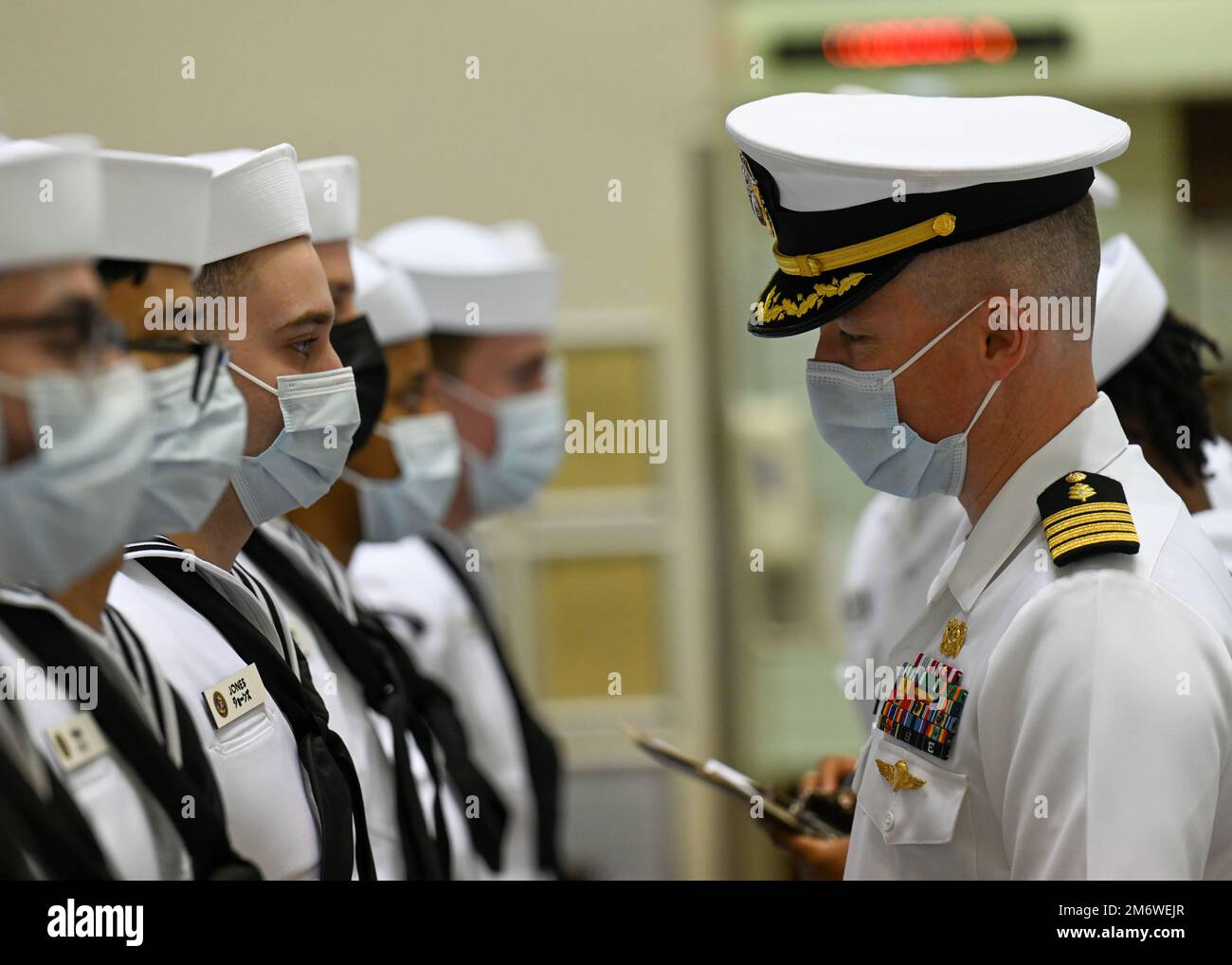 (CAMP FOSTER) Sailors assigned to U.S. Naval Hospital Okinawa