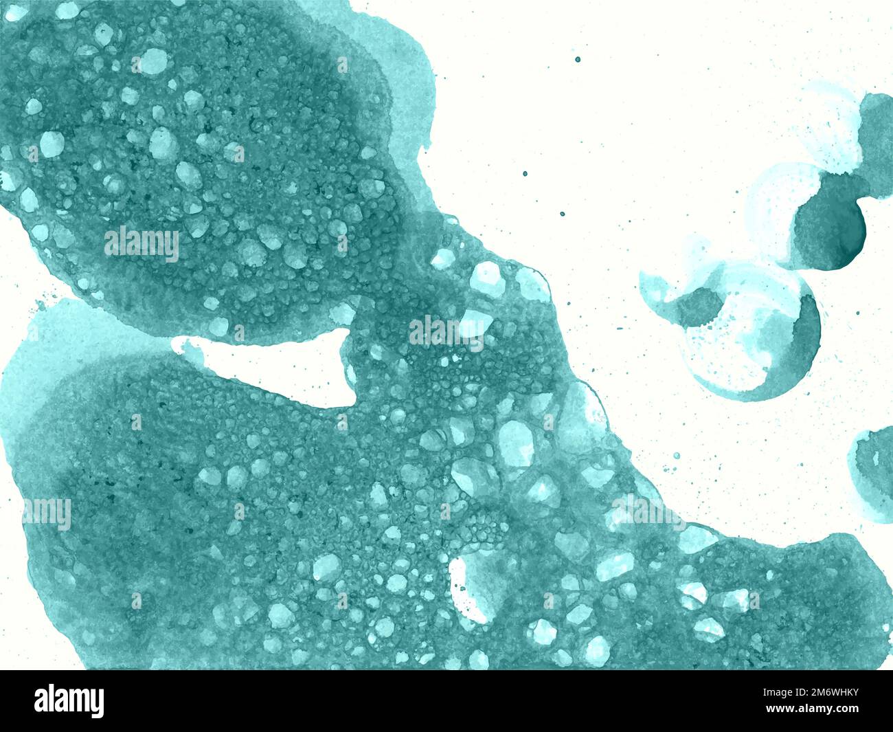 Green abstract watercolor background vector Stock Vector Image & Art ...