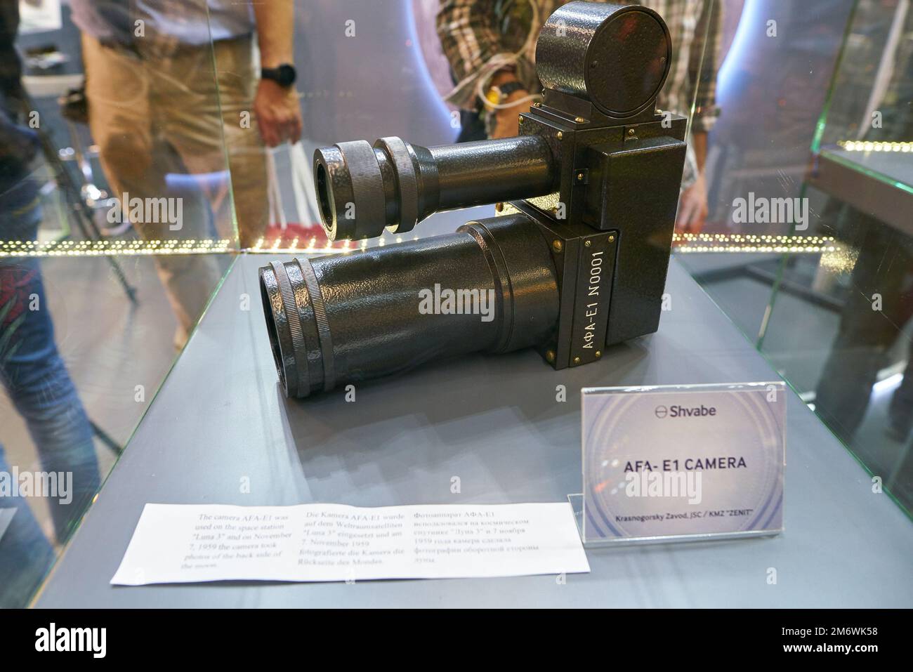 COLOGNE, GERMANY - CIRCA SEPTEMBER, 2018: AFA-EA camera on display at ...