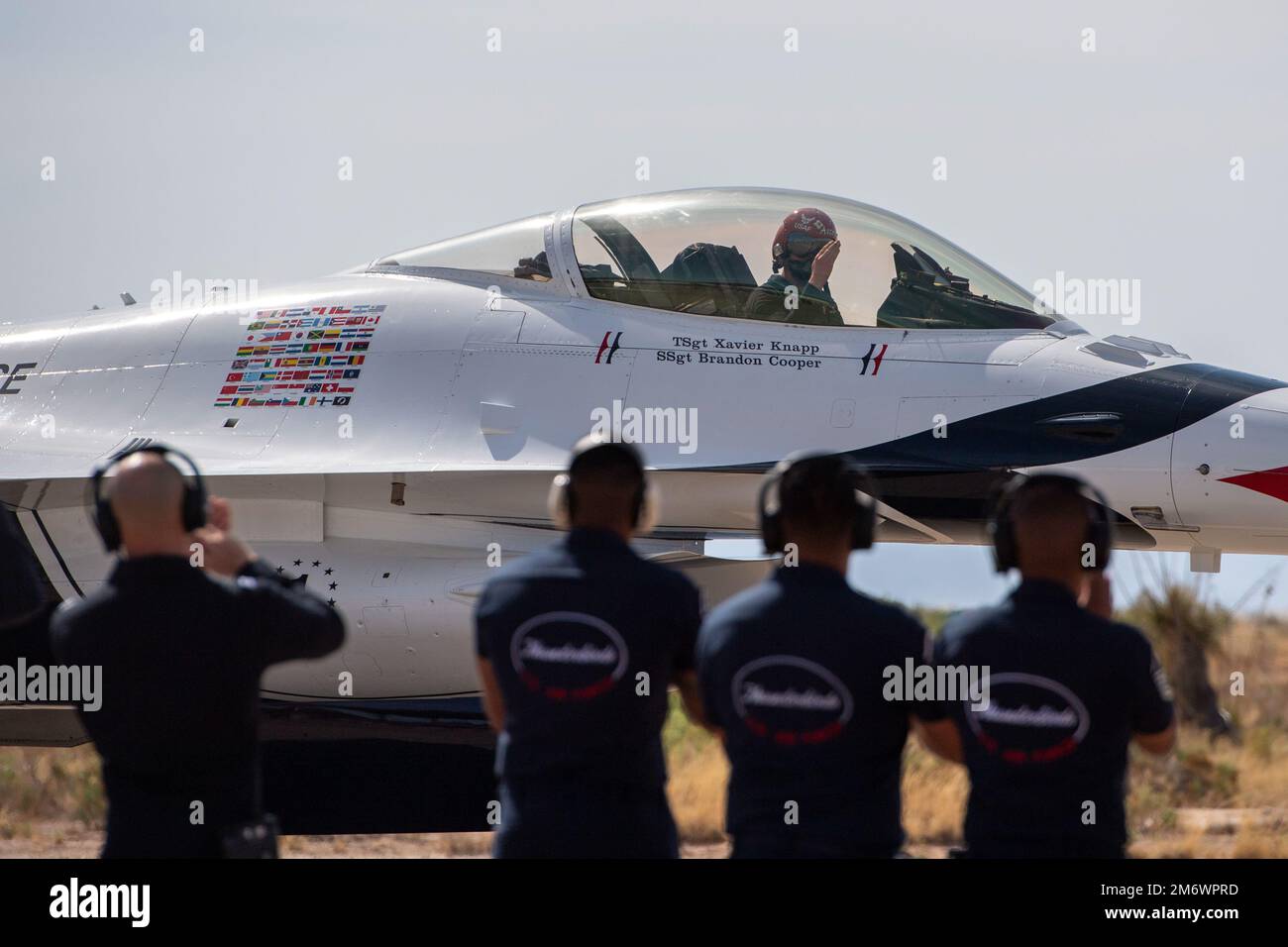 The United States Air Force Air Demonstration Squadron, known as the