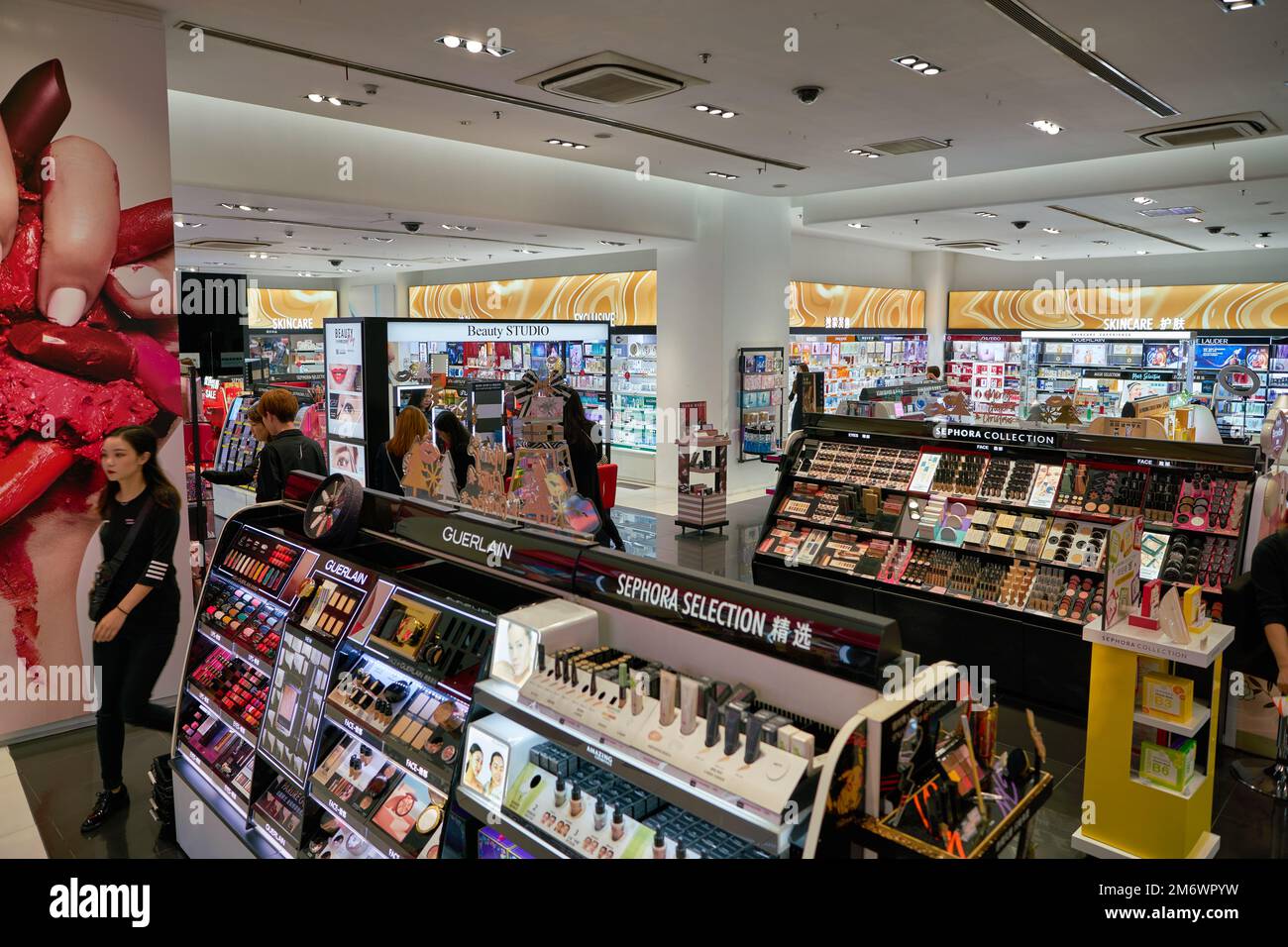 SHENZHEN, CHINA CIRCA NOVEMBER, 2019 personal care products on